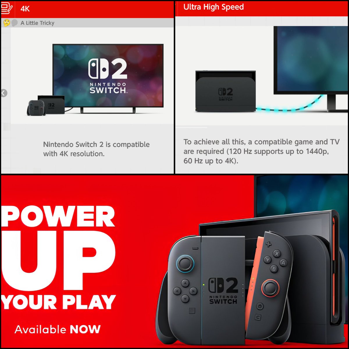 AesirMalos's tweet photo. Steam Machine will be Weaker than Switch 2

Steam Machine: "Up to 4K gaming"💀
#NintendoSwitch2 4K 60fps - 1440p 120fps https://t.co/X01FWKS6VZ