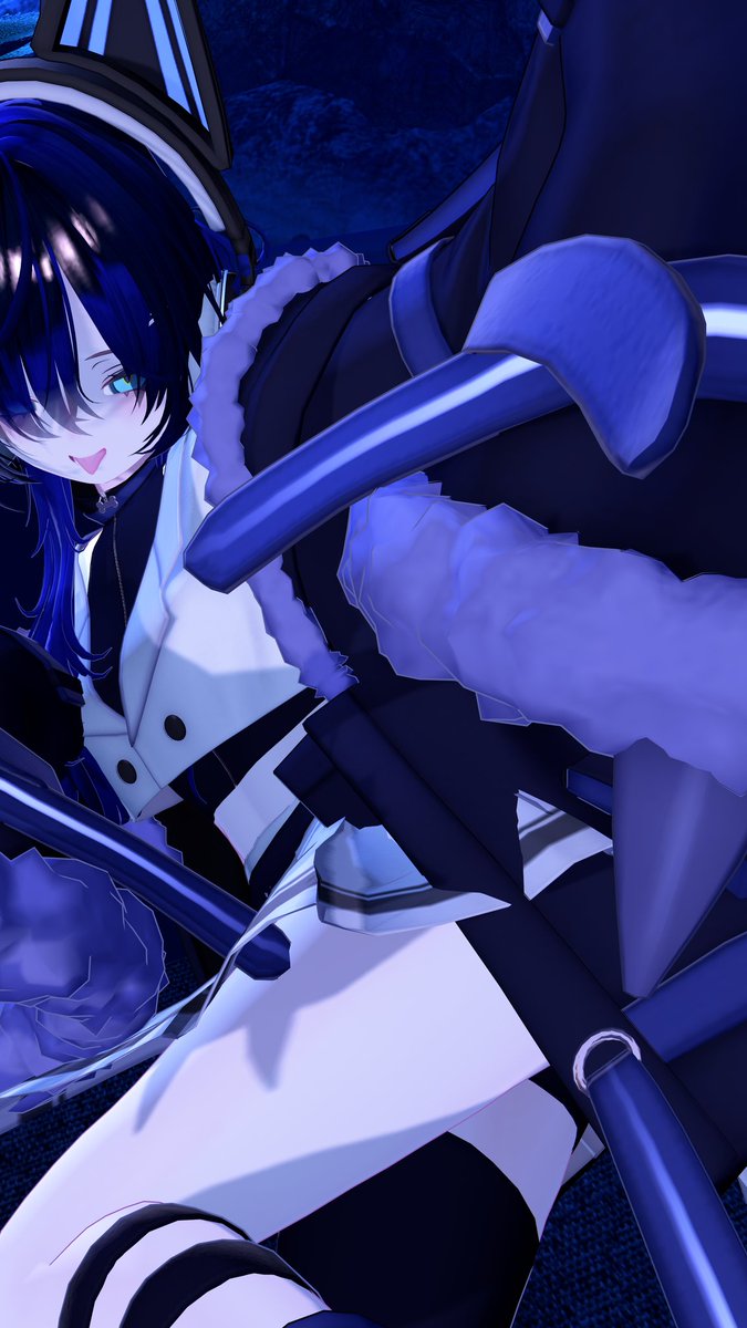 amerain_vrc's tweet photo. おはやぅ〜！
「こっちにおいで...？
    大丈夫、何もしないから...❤️」
#rurune3D #VRChat https://t.co/fEyK5WXqC8