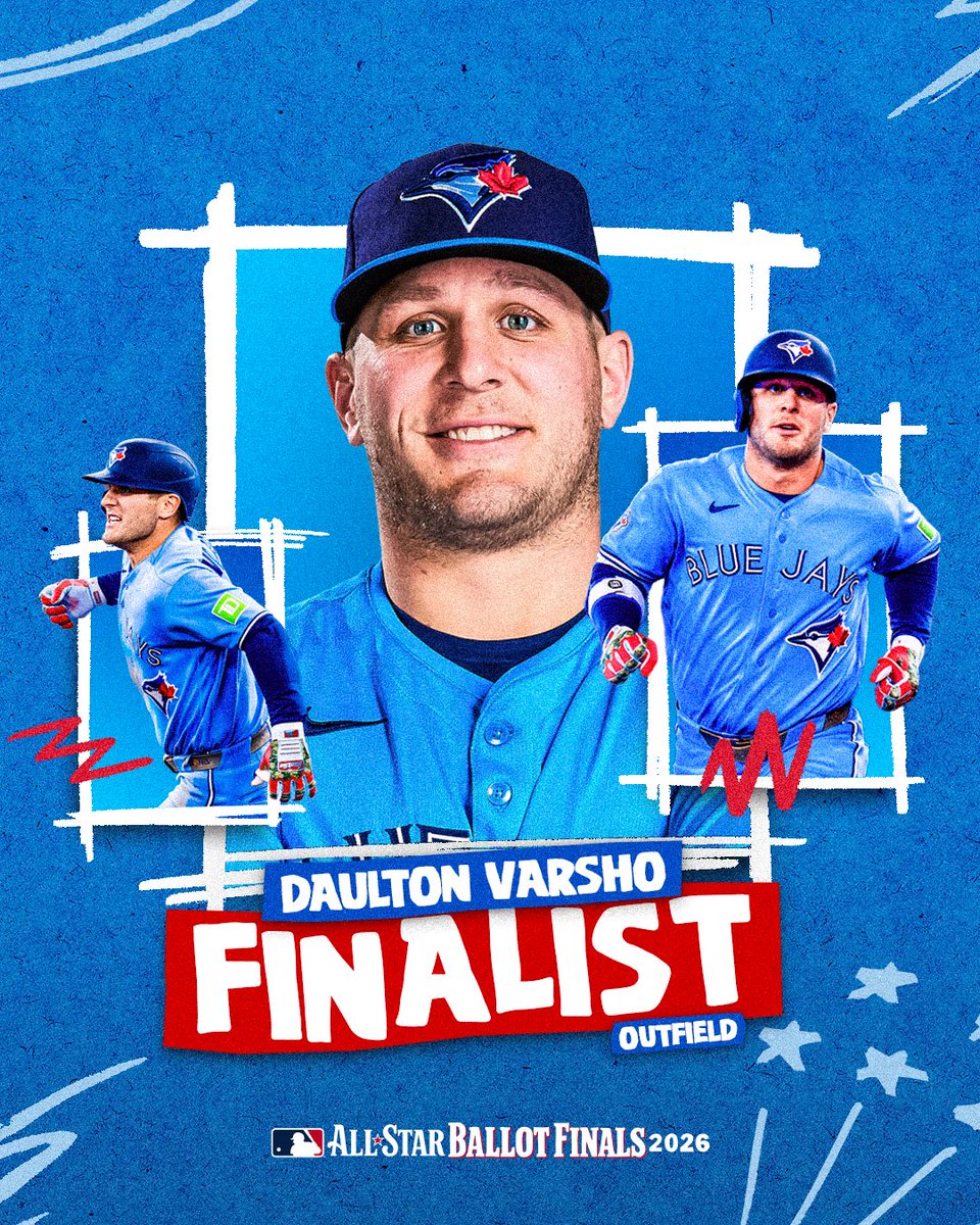 BlueJays's tweet photo. All smiles for these guys 😃

Springer, Varsho, AND Jesús are All-Star Finalists! https://t.co/XmJn32GIy3