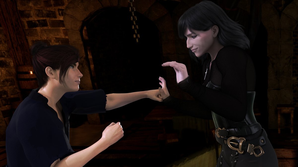 GrimTransWitch's tweet photo. Fun lore drop I wrote from the Annecy clip shown for Blue Eye Samurai Season 2!
I just wanted to write around that Johanna mentors Mizu before her fight due to her history fighting in the underground! Enjoy WLW lovers!
#blueeyesamurai #BES #Mizu #OCXCANON #Johzu #Johanna_BES https://t.co/KJ6KTXLNYR