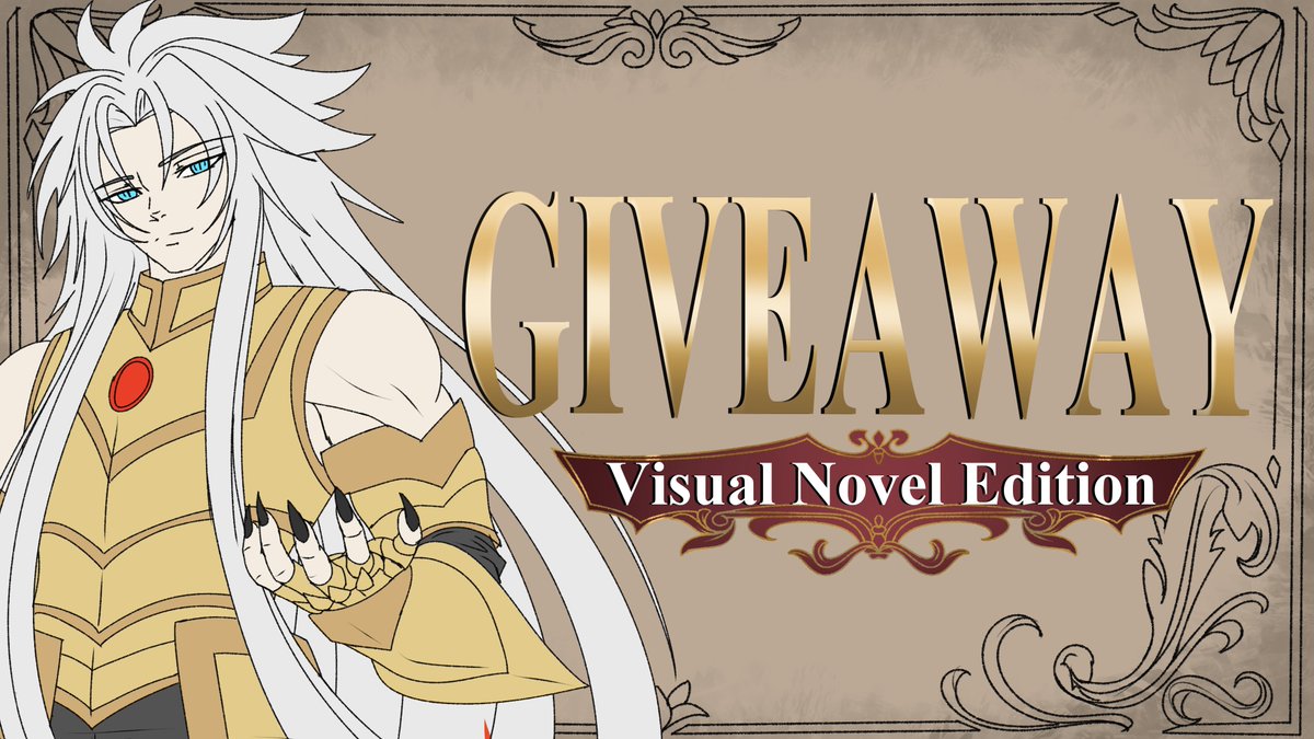 shadicscarlet's tweet photo. Para agradecer todo o carinho e apoio, decidi fazer um pequeno GIVEAWAY de uma VISUAL NOVEL, SUA!

Participar é simples:

❤️ e 🔁, comente seu png/Oc e uma breve lore sobre o mesmo!

O vencedor será escolhido aleatoriamente no dia 28 de junho.

Muito obrigado! 

Boa sorte! https://t.co/T8AJHchSlc