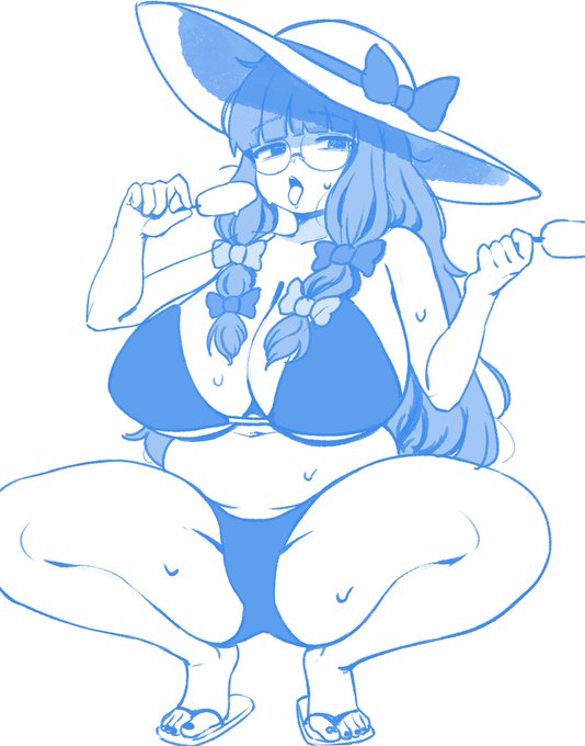 お題パチュリー進捗 