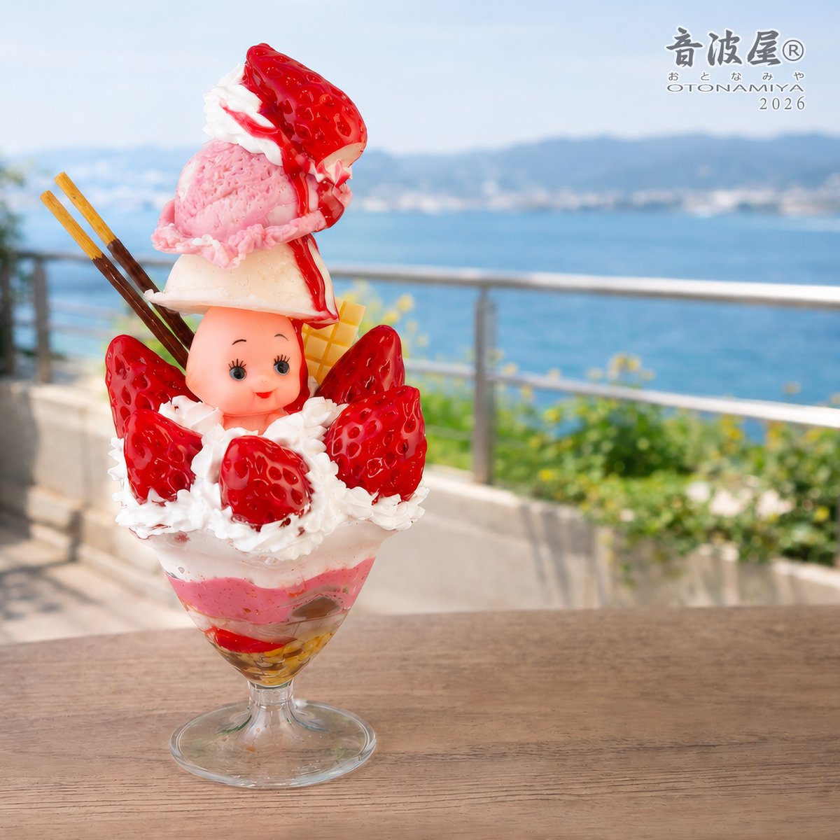 コスプレキューピー いちごパフェ Cosplay Kewpie, Strawberry parfait