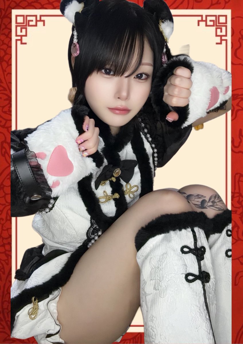 Shino65c's tweet photo. ハイハイチャイナ🎶🐼 https://t.co/IUt0YOtjaX