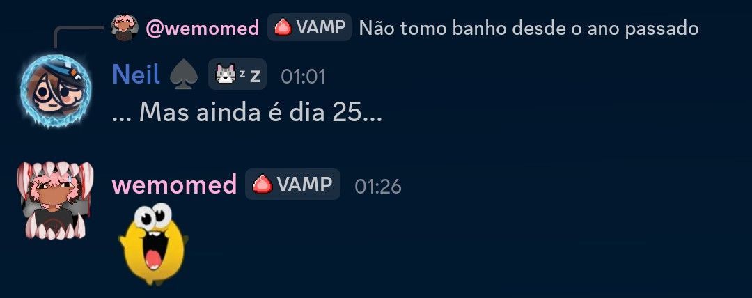 Everluma_'s tweet photo. ⋆˙⟡ Boa noite luminos. Às vezes, certas piadas recebem um plot twist... #OOCEver

₊ ⊹ . ݁ ⟡ ݁ . ⊹ ₊ ݁ 
-🧡 https://t.co/di9XdZkPmO