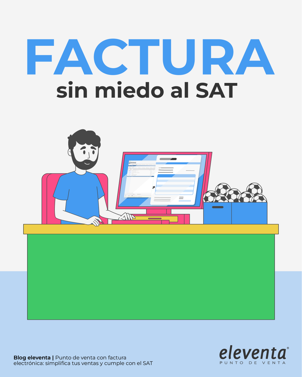eleventa's tweet photo. ¿Estás perdiendo ventas grandes por no facturar? 💸

Muchos negocios locales le huyen al SAT por miedo, pero un punto de venta con facturación integrada como #eleventa te permite emitir CFDI en segundos, directo desde la caja y de forma 100% opcional. ¡Tú decides a quién facturarle!

Equilibra la balanza y compite con las grandes cadenas de conveniencia. 👇

https://t.co/HV3yoFfopB