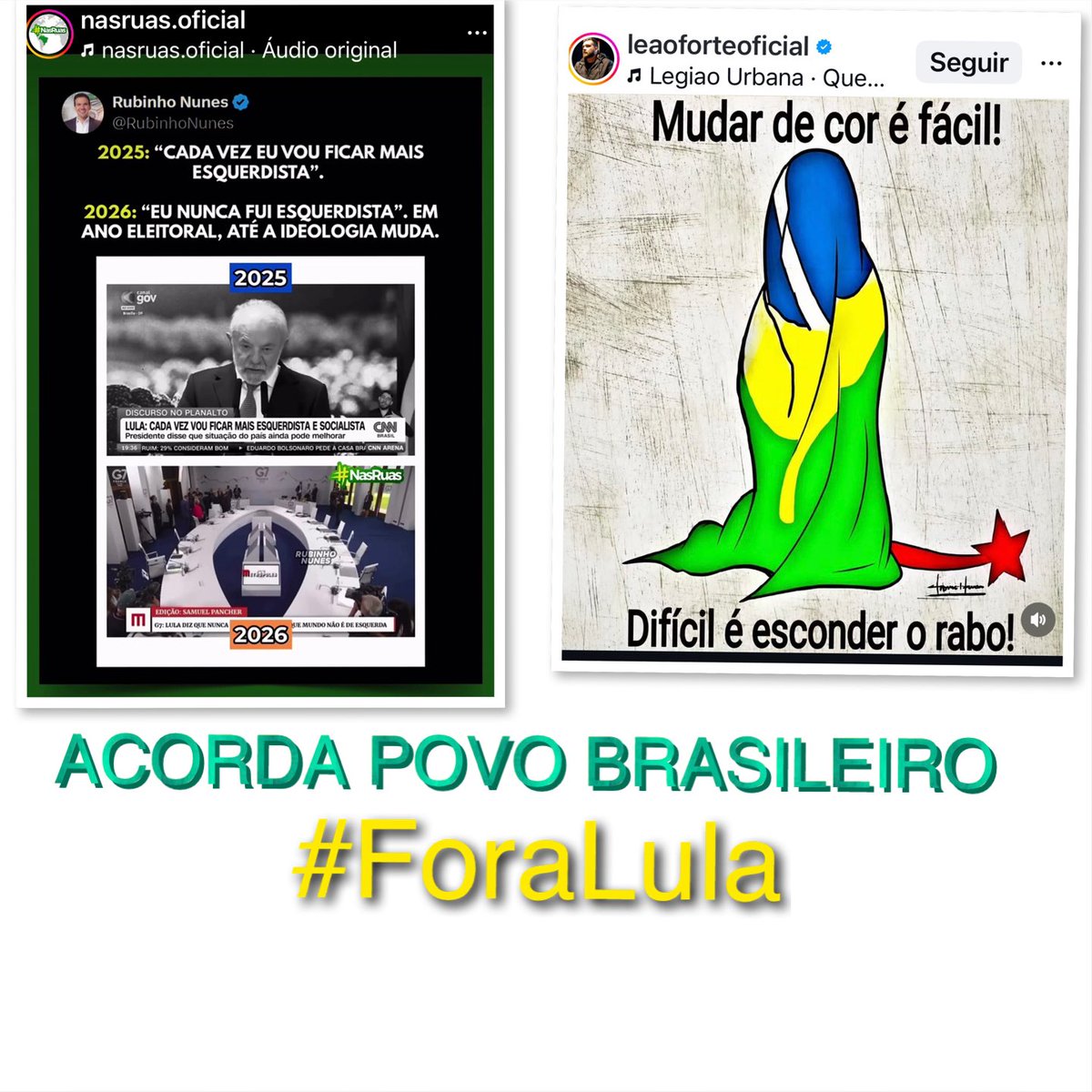Maria41933Maria's tweet photo. @BlogdoNoblat #ForaLula https://t.co/iwz0UKg9GE