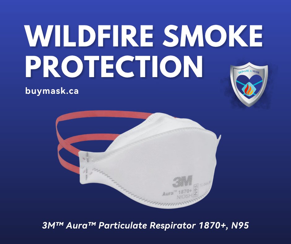 DonateMask's tweet photo. Psst… find well-priced 3M Auras at our charity store: a box of 50 3M Aura 1870+ respirators for $24.99 or a case of 440 for $99.88! 😷
At these prices, you can afford to protect yourself and your community. 💙
https://t.co/THbJ7pqzI7
#StillMasking #Masks4All #WildfireSmoke https://t.co/ykQGpGcnfR