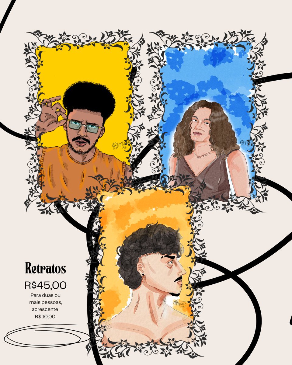 OMoacelo's tweet photo. Gente boa noite, por favor eu preciso de ajuda. Estou com comissões abertas e caso você esteja interessado vem falar comigo que a gente faz uma linda arte juntos!
Caso você não tenha interesse você pode me ajudar compartilhando!!
Aceito QUALQUER tipo de serviço! E entrego rápido! https://t.co/cfsVMhFBsb