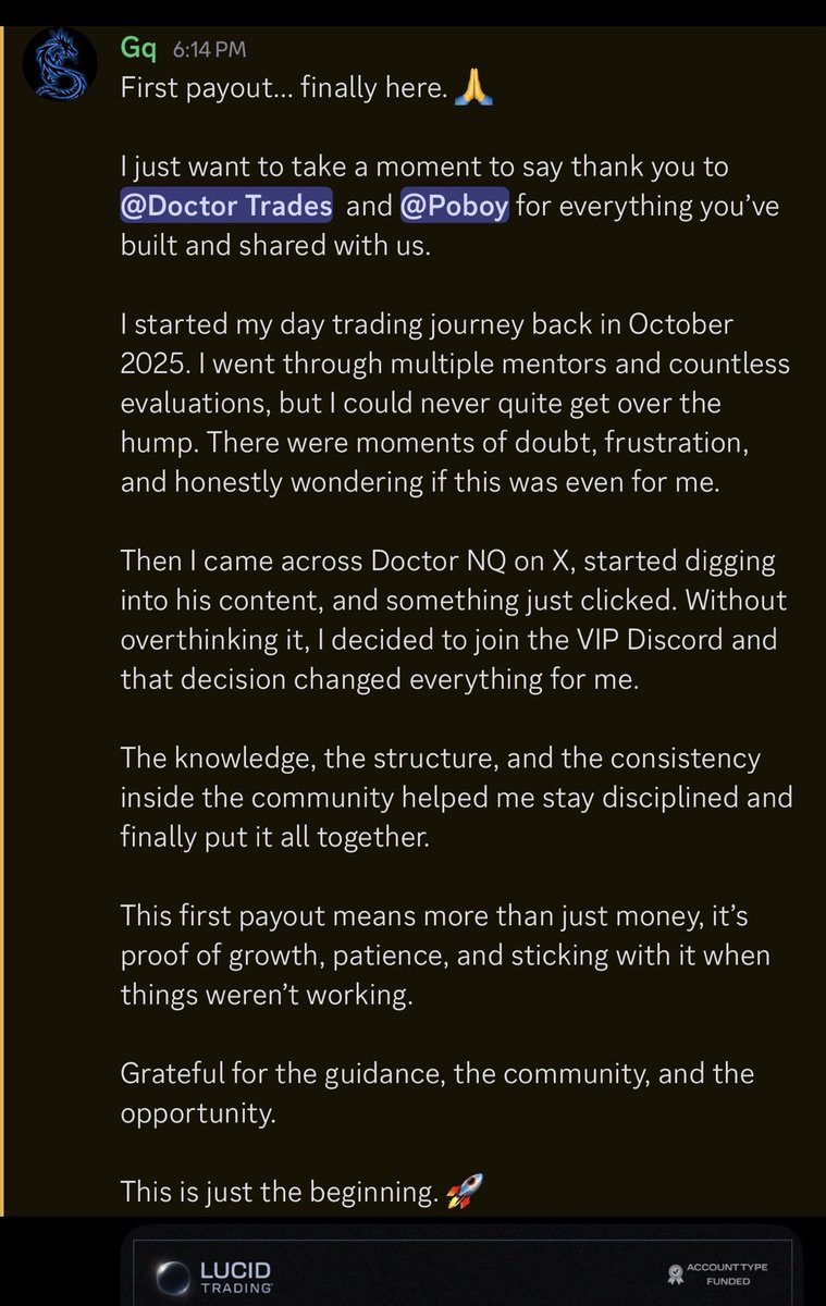 DoctorTrades1's tweet photo. Messages like this is what make teaching worth it. Is the money nice of course, but this is really what means the world. https://t.co/jUoM5kxVOc