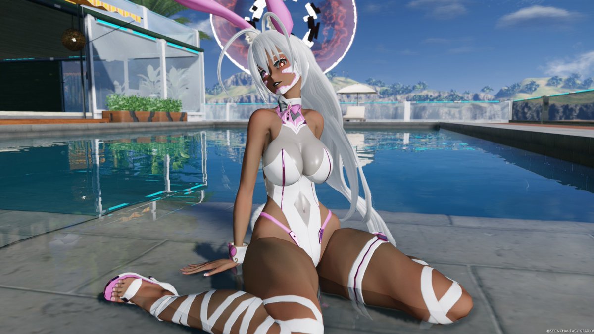 Yakhul88's tweet photo. Is Poolside Bunny time! 
#NGS #PSO2NGS #PSO2NGS_SS https://t.co/enihB2QDGu