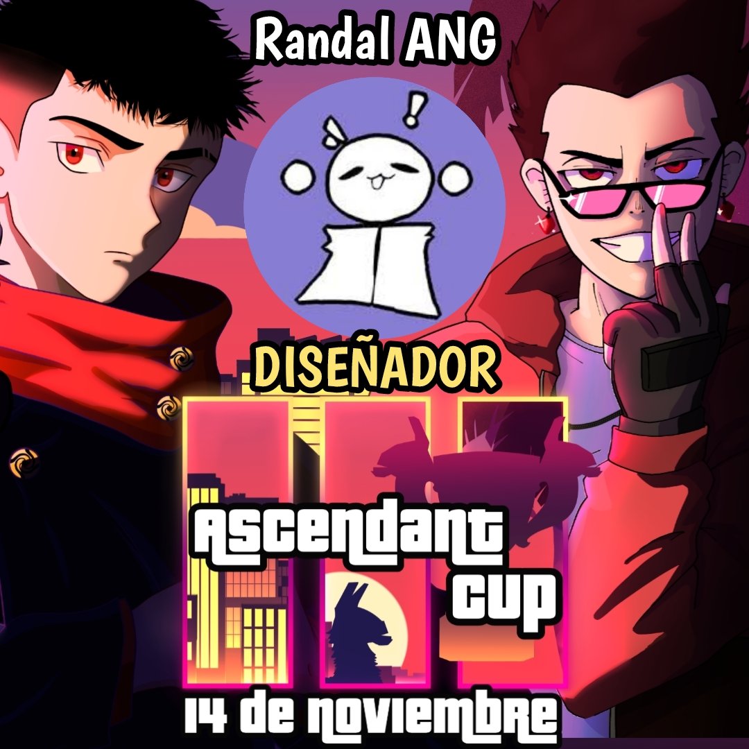 AscendantCupOF's tweet photo. ¡DISEÑADOR OFICIAL DE LA ASCENDANT CUP 3!

Para esta edición contamos con el honor de tener la ayuda de @Randal_ANG 

¿Les gusta el diseño y colores de esta nueva edición? ¡Pues todo esto salió de la creatividad de esta gran persona!

Quien guste, puede comisionar
#AscendantCup3 https://t.co/vo7Ybv3aZv