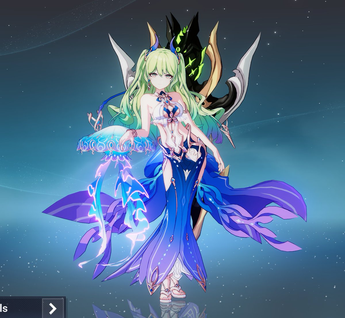 ame_no_kotori's tweet photo. @Sinnerbaal They both have swimsuit skins but Mobius's is a weird one... https://t.co/BBpSDdzRkh