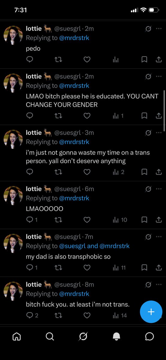 mrdrstrk's tweet photo. crazy how transphobic and weird edtwt is these days harassing people online isn’t going to change anything also replying to all of my tweets calling me a pdfile is a choice calling trans ppl pdfiles is a choice too very weird and trying times we live in https://t.co/bjli1yDC6i