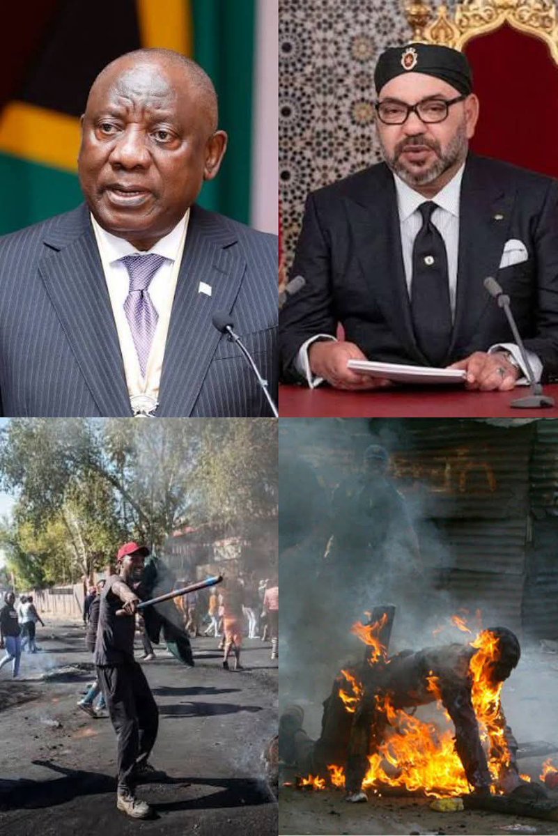 cecild84's tweet photo. History  of Xenophobia violence  - South Africa 
.
  62 AFRICANS KILLED IN 2008. SOUTH AFRICA CALLED IT A SURPRISE.
THEY LIED.

May 2008. Mobs moved through Alexandra, Johannesburg. They hunted Mozambicans, Zimbabweans, Somalis in the street. They used a method called "necklacing" — the same execution style from apartheid. On fellow Africans.

62 people dead. 1,700 injured. 100,000 displaced.

That was not a surprise. That was a system.
Because before 2008, Africans were already being killed in 1994, 1998, 2000. The killings never stopped. The world just wasn't watching.

Then 2015 — 7 more dead. A Zulu king said foreigners should "pack their bags." The government said he was misquoted.

2019 — 12 more dead in Johannesburg alone. Nigeria recalled its ambassador.

2026 — 5 Ethiopians killed in ONE DAY in Johannesburg. Three of them shot dead inside a McDonald's restaurant. Ghana began evacuating its citizens. 

Mozambique confirmed 5 of its citizens killed in Mossel Bay. The WHO condemned it. The African Commission condemned it. South Africa? Had a meeting with the people doing the killing.

Since 1994, 644 confirmed dead. 4,849 shops looted. 123,760 people displaced.
And not one serious conviction.

How can we confront Africa's enemies in the North of Africa, when the Black Man in South Africa is senselessly killing fellow blacks.