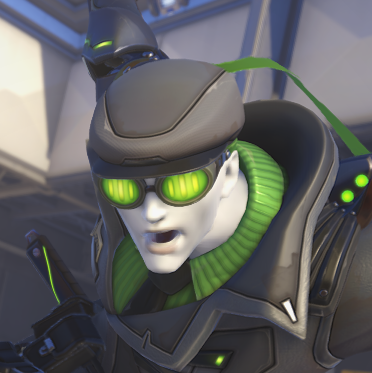 TheBeterShimada's tweet photo. The New "Vigilante" Genji Skin HAS NO TEETH in his "Shuriken" highlight intro,. I love him,.

#Genji https://t.co/haXJLFDkJH