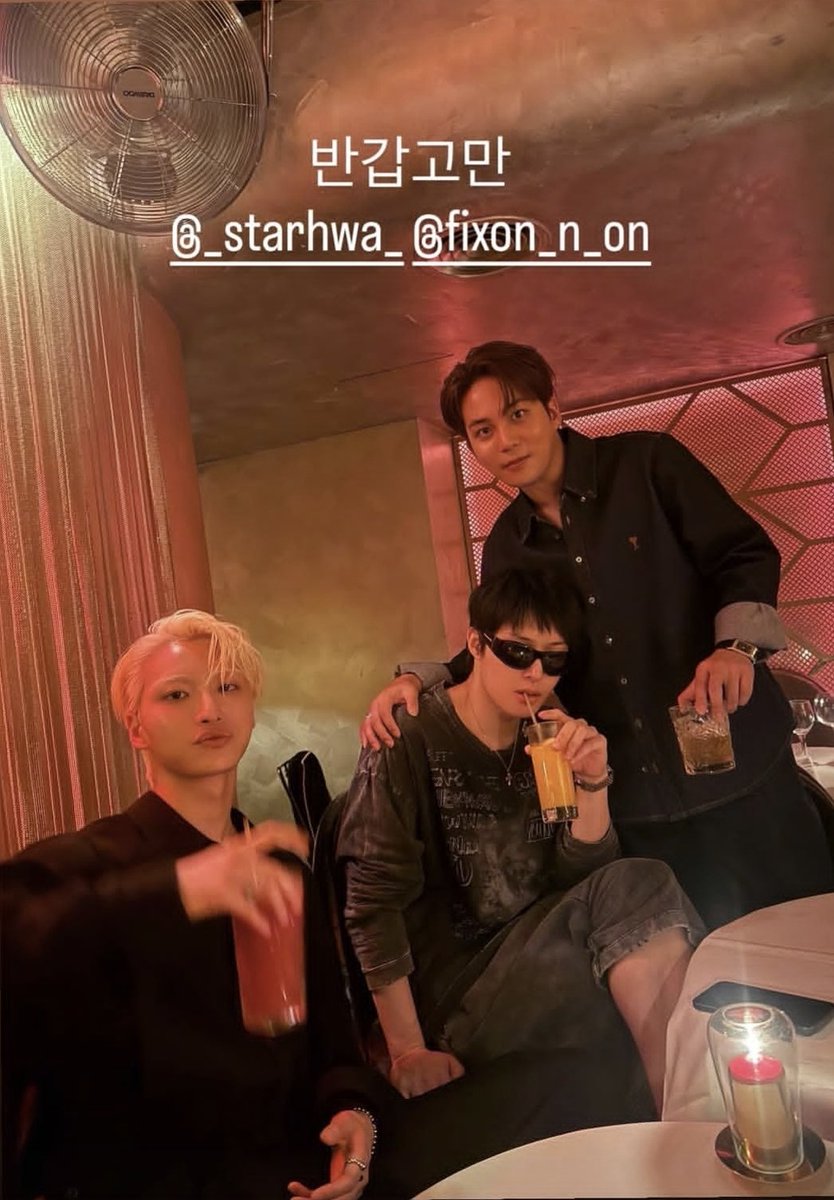 ATEEZUD's tweet photo. [📷] 260626 IG Story: JONGHO with SEONGHWA and MINGI

#ATEEZ #에이티즈 #JONGHO #SEONGHWA #MINGI @ATEEZofficial https://t.co/iDXBFzxX9Y