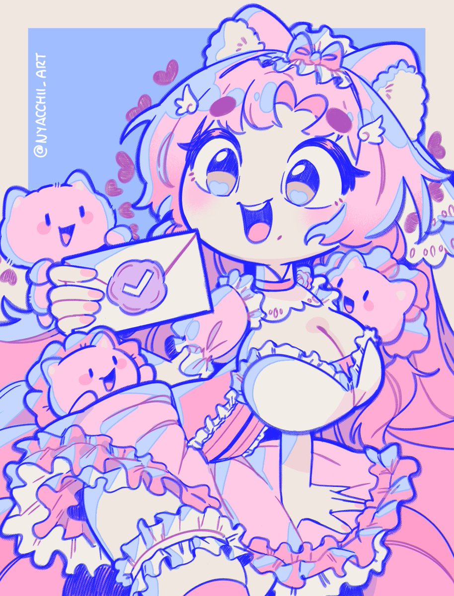 nyacchii_art's tweet photo. Congratulations on getting Twitch Partner @goldy_belle  !!! I hope your streaming journey is full of success, and that you continue to have fun with everyone. ♥♥ #mahougoldy https://t.co/dZ1jTxN7oz