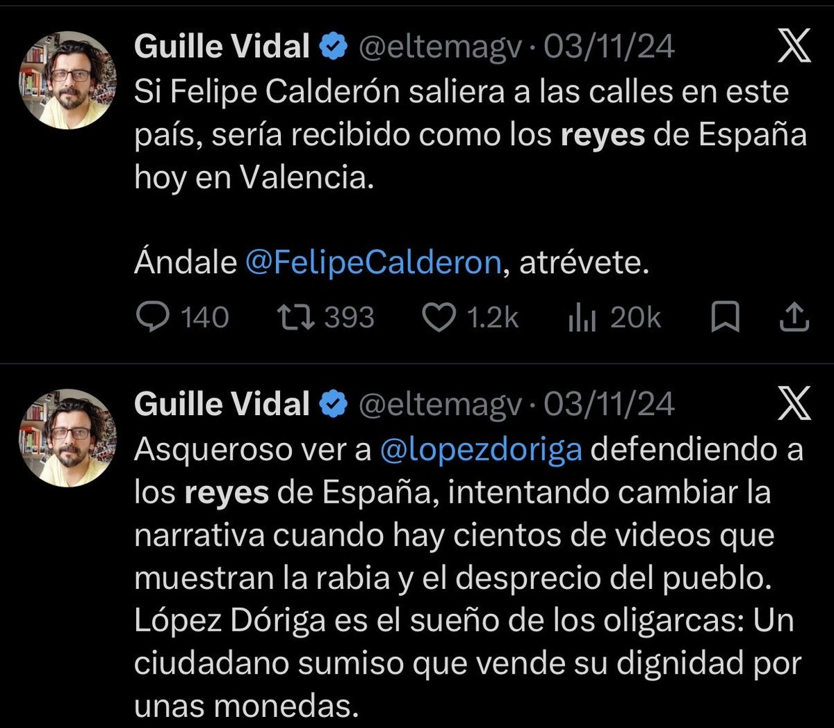 Luis González tweet media