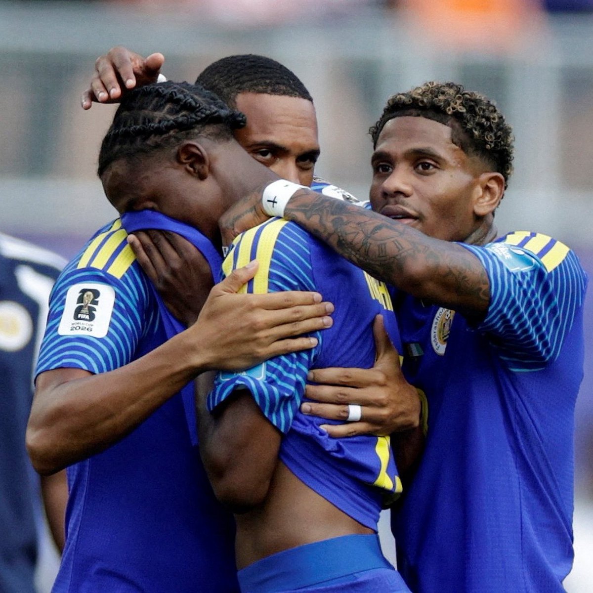 PolymarketSport's tweet photo. 🚨BREAKING: The smallest nation to ever qualify for a FIFA World Cup, Curaçao has been eliminated. 

They have so much to be proud of. 🇨🇼 https://t.co/7K179LK4gE