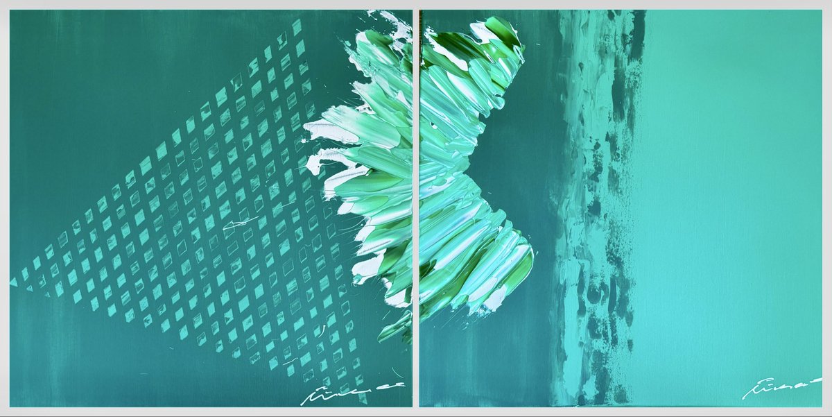 PTichauer's tweet photo. 贰佰壹拾叁。
#布面丙烯画
#acrylic_on_canvas
#我的作品
#petertichauer_art
#双联画
[100x50] https://t.co/GBARsRUSyX