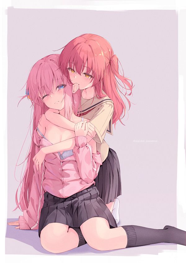 Elcultodekita's tweet photo. Dia del #Yuri

La pareja mas popular de #bocchitherock (hazla canon hamazi 🙏)
La luz🌟 y la sombra🩷 complementandose una a la otra❤️‍🩹

Artistas:
Nabisuko25
Daidai Kasame
Kirisawa saki
Kagiana
(Espero no haberme equivocado en alguno) https://t.co/rXH9pvVMUz