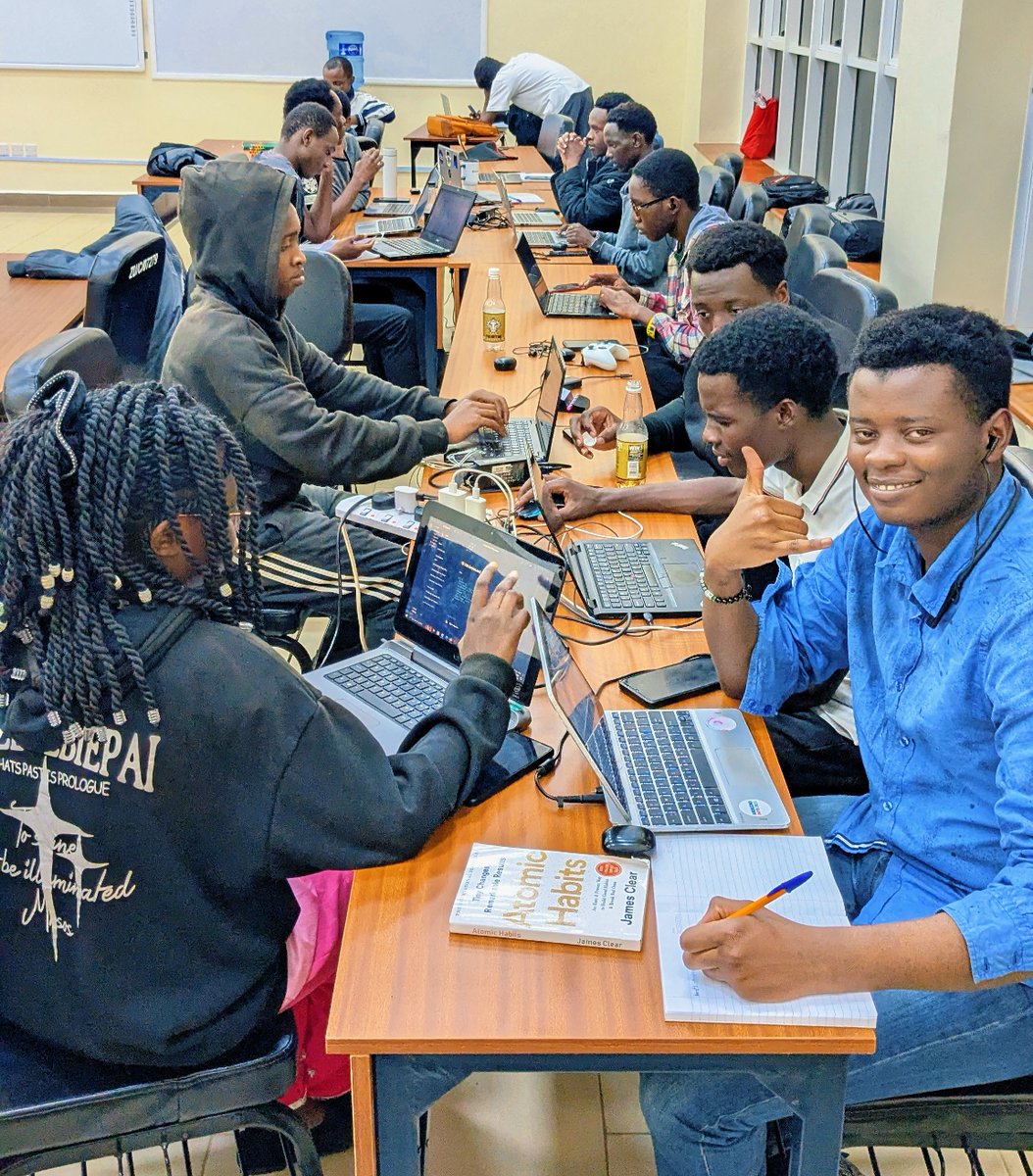 TimothyKip69500's tweet photo. 6PM to 6AM. 12 hours. One shipped product. 🕒Just wrapped HackDay: Build with Gemini @MLHacks x @Google  built StressBot, a TypeScript AI chatbot powered by Gemini for stress management.The Atomic Habits on the table was doing nothing for us at 3AM ngl 😂But we shipped. https://t.co/OQUkHrMdOV