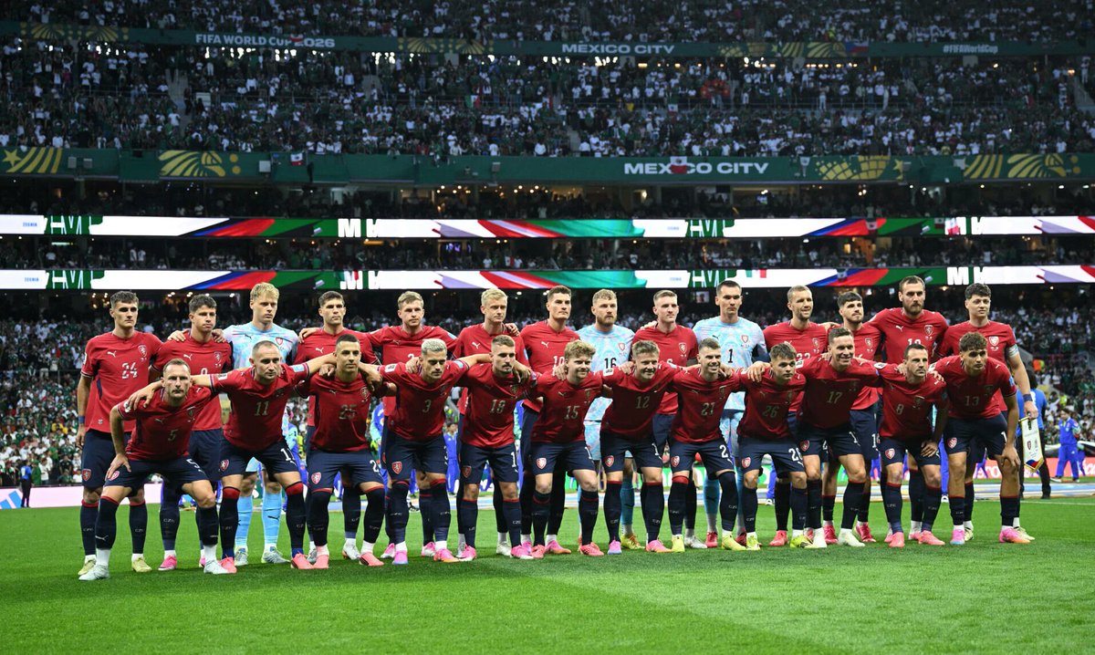 amsul288's tweet photo. Team Pose Starting Eleven Squad FIFA World Cup Canada, Mexico &amp; USA 2026 Group A Match Day 3

Czech vs Mexico 0-3
South Korea vs South Africa 0-1 https://t.co/MW3eU8kdmG