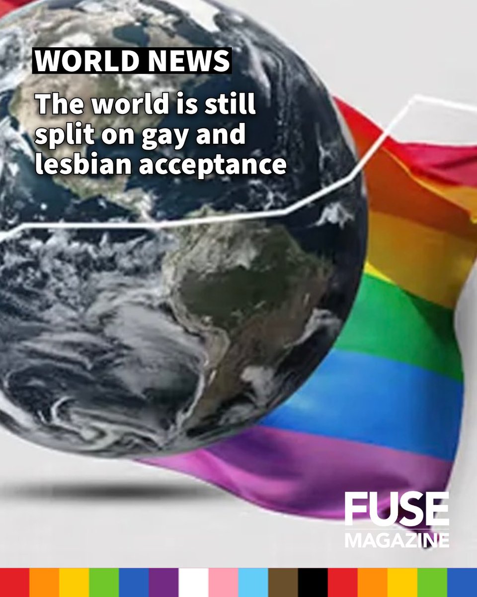 FuseMagazine's tweet photo. Gallup’s latest global poll finds the world still divided over gay and lesbian acceptance: just 39% say their area is a good place for queer people to live
&amp; where you live makes all the difference.

https://t.co/EYdyKD6fa0

#fusemagazine #gaypride #lgbtiq #Gallup #queernews https://t.co/qIrAcUD5Ma