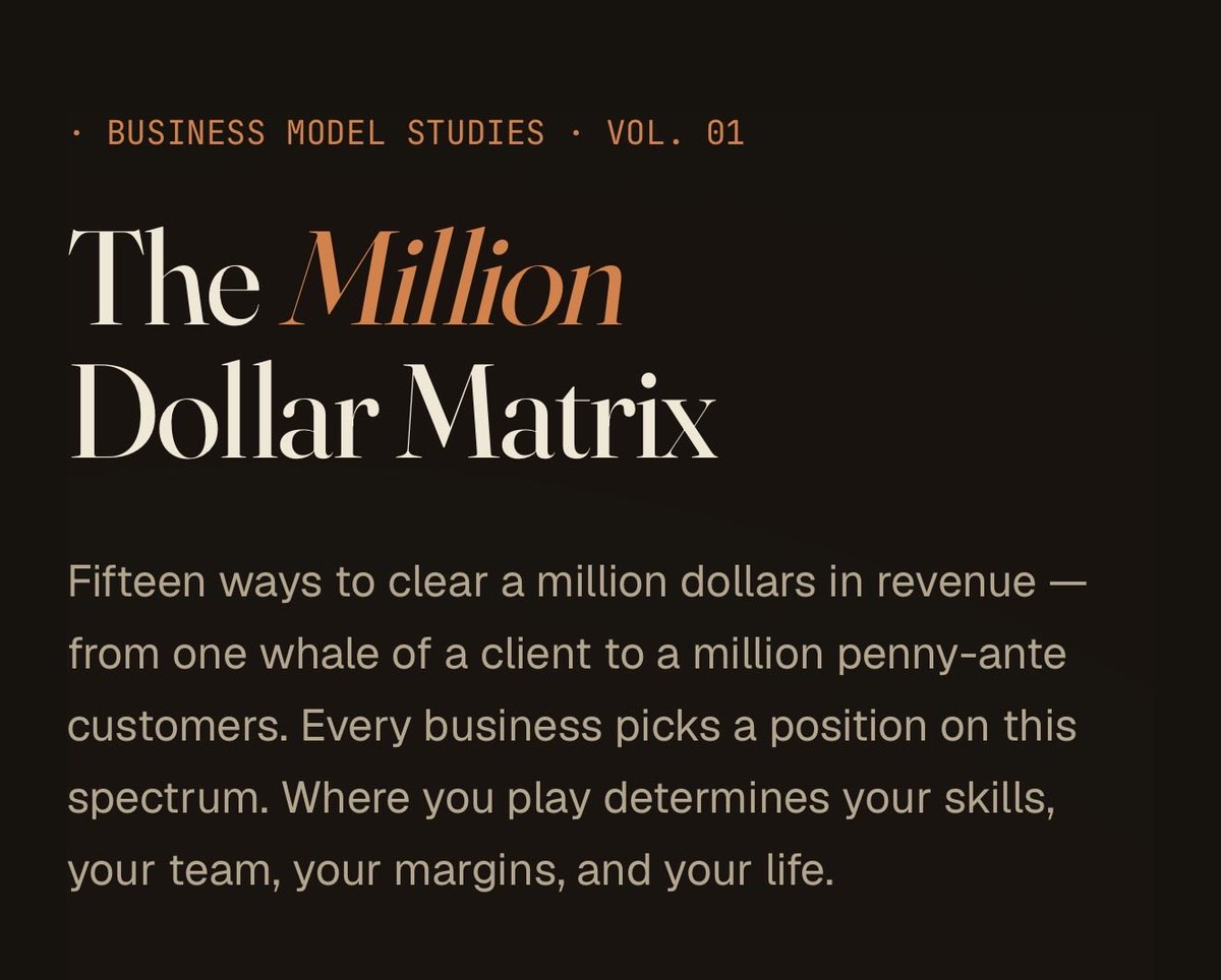ProHPru's tweet photo. Million Dollar Matrix

The different combinations to make $1M

🤑 🤑 🤑

https://t.co/kqxViZDtoa https://t.co/DH3BQnPp1g