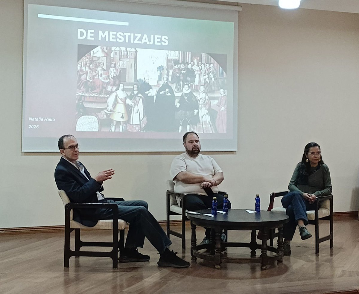 centroespanolec's tweet photo. 📚 El pasado 18 de junio vivimos el conversatorio "De herencias y descendencias en el Perú y Quito desde el siglo XVI".
Agradecemos a todas las personas que nos acompañaron y ponentes que fueron parte de este espacio de reflexión.

Los esperamos en nuestras próximas actividades. https://t.co/Wbu4HWqdMq