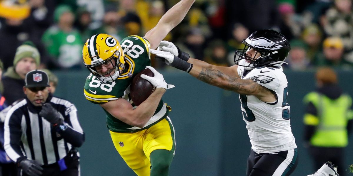 ThePackersWire's tweet photo. Will Packers trade Luke Musgrave after disappointing 2025 season?

📸 Dan Powers/USA TODAY NETWORK-Wisconsin https://t.co/3KUwuWA9qh https://t.co/0sAi5xOea4