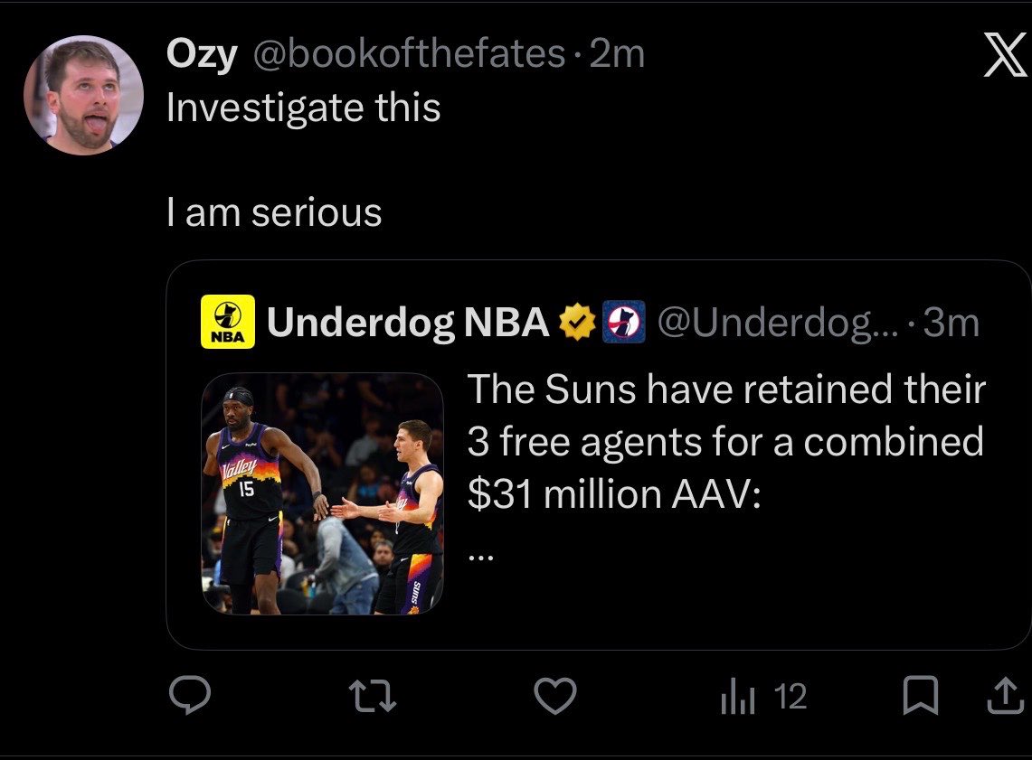 OIOOIlOO____'s tweet photo. Laker fans, who just benefited from the most corrupt trade in NBA history, in the quotes crying corruption cuz we signed role players to fair deals 😭 https://t.co/FpLfDpmwWq