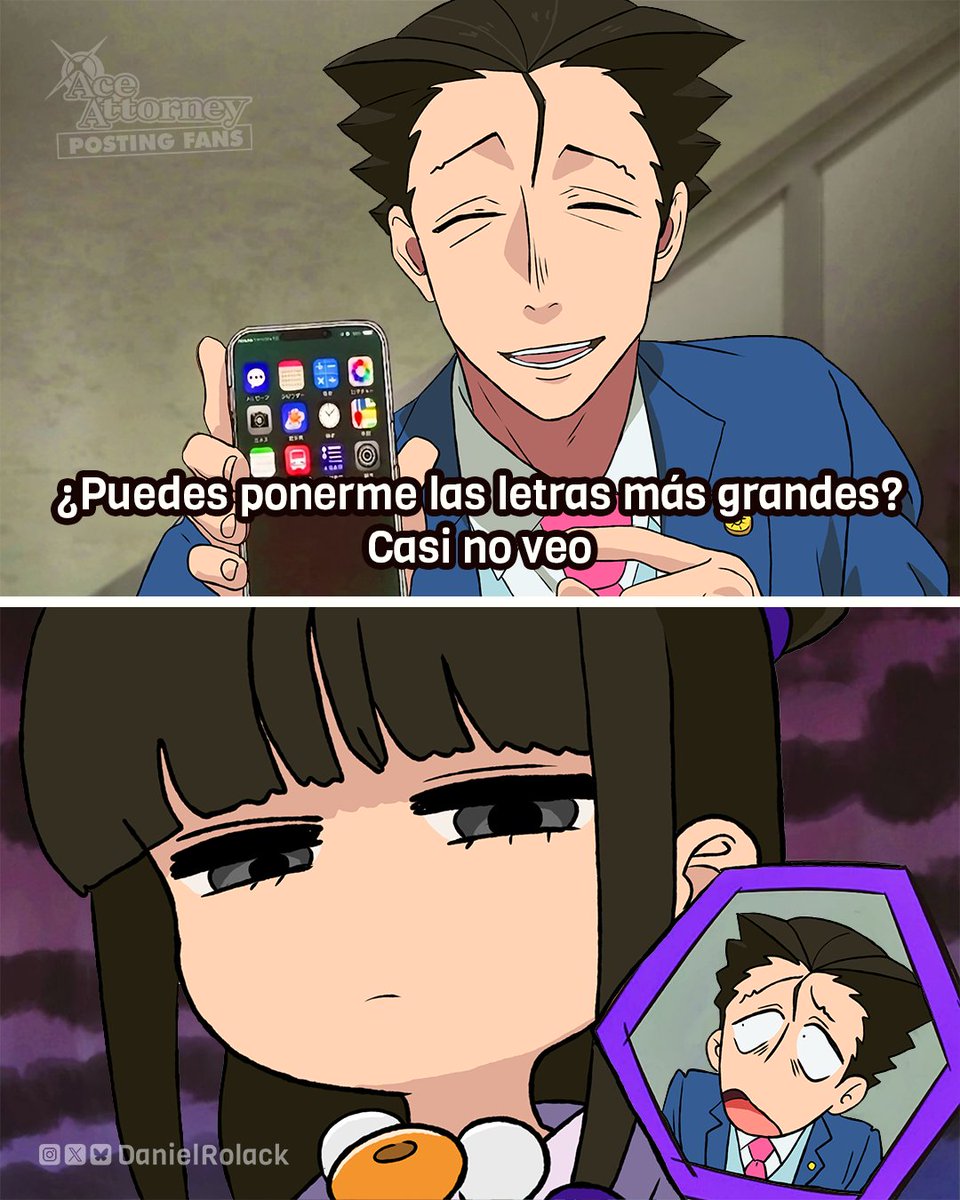 DanielRolack's tweet photo. ¿Ya se vieron el anime del Phoenix maduro y la cajera fumona? 🚬
Pasen link para verlo

#AceAttorney #CAPCOM https://t.co/R6MNSc7W81
