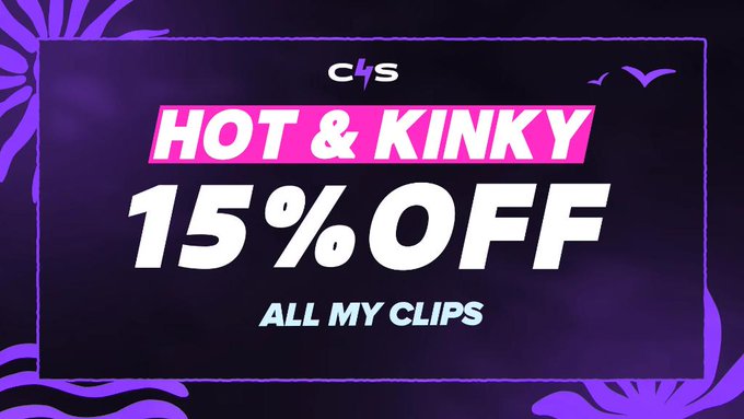 Susy Blue 🔞 - 🔥 HOT & KINKY SALE! 🔥 💜 15% OFF all my Clips4Sale videos 📅 June 27–30 Feet • Tickling • Bondage • Kissing • Noseplay & more 😈 🛒 https://t.co/5wLoZLCbL6 #Clips4Sale #C4S #FootFetish #Tickling #FemDom #Bondage https://t.co/fedsyO3k1W