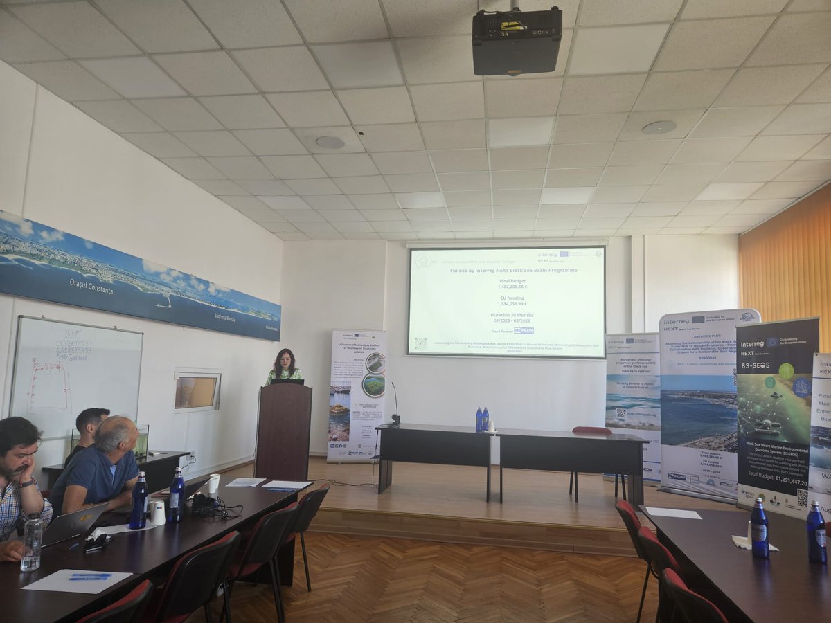 AnemoneP80242's tweet photo. 🌊 Strengthening cooperation for a healthier Black Sea! #ANEMONEPLUS joined the #ALGAWA Living Lab workshop to promote cross-project collaboration in developing sustainable solutions for the protection, monitoring, and sustainable management of Black Sea region. 🌱 #InterregNEXT https://t.co/fnEur1p1xG