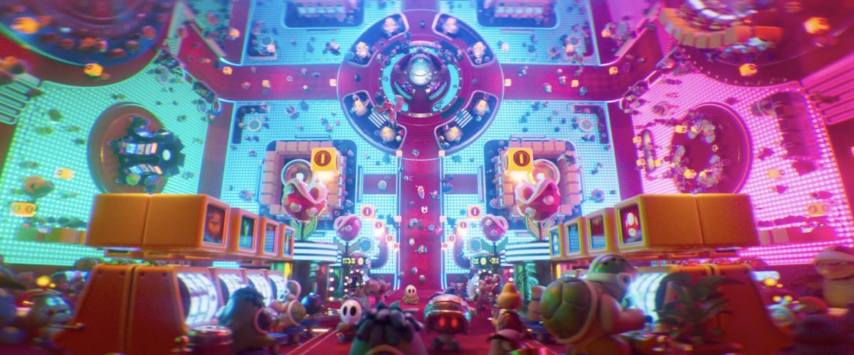himcharin's tweet photo. SEE 44 : The Super Mario Galaxy Movie (2026)

เหมือนทีมดู Nezha2 แล้วต้องรีดสุดพลัง มันเป็น1:30hr ที่เหมือนเล่นเกมส์รถไฟเหาะตะลุยกาแลคซี่ งานภาพ + เคลื่อนกล้อง dynamic โคตรหวือหวา มีฉาก long take ผจญภัย 3-4 ฉากยาวๆ โชว์ของ บวกกับจังหวะแบบ Minions สนุก ตื่นตา แต่บทช่างแม่ง https://t.co/8qcHc8Dyyk