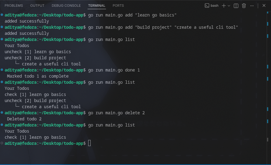 KumarAdity37821's tweet photo. Building CLI tools in Go?

Think of os.Args like a to-do list:
- Position 0: program name (skip)
- Position 1: first thing user typed ✓
- Position 2: second thing user typed ✓

Everything else is just accessing the right position!

#golang #beginners https://t.co/jLWvh0C3vX
