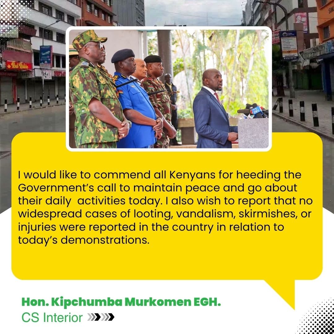keah_ke1's tweet photo. June 25 demonstrated that safeguarding constitutional freedoms and maintaining public order need not be opposing goals. Responsible participation strengthened confidence in democratic expression. #LessonsOfJune25 The Youth Chose Peace Kenya Chose Stability. https://t.co/xXU8QLqFS7