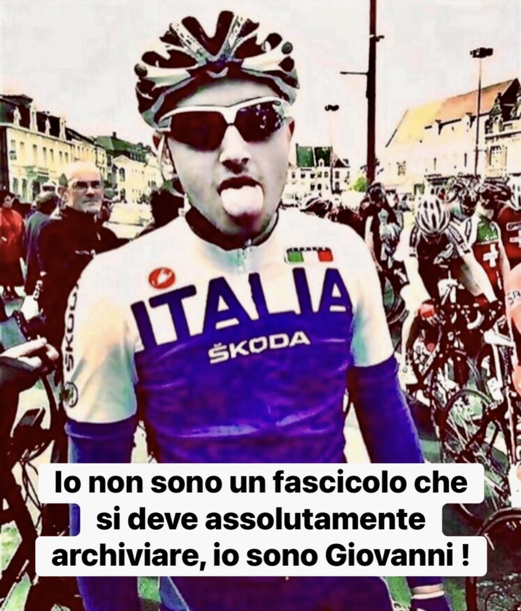 BabbodiGiovann1's tweet photo. NESSUN RISPETTO. NESSUNA PIETÀ. NESSUNA GIUSTIZIA.
Mio Figlio Giovanni ha donato i suoi organi, dando così a tante persone la possibilità di continuare a coltivare la loro speranza di vita. Quella vita che è stata a lui strappata quel giorno, a poco più di 100 metri dalla linea di arrivo di quella corsa ciclistica mortale, a causa della negligenza e della superficialità, accertate e dichiarate da una sentenza civile passata in giudicato, della federciclismo e di certi suoi tesserati.
Anche per questo mio Figlio Giovanni merita il massimo rispetto.
Quel rispetto che la federciclismo, addirittura da morto, non gli ha tributato, essendo stata da subito la sua controparte, imbrogliando le carte tramite i suoi scagnozzi, nell'indifferenza del CONI e di altre istituzioni sportive.
Quel rispetto che certi magistrati della Procura della Repubblica di Alessandria non gli hanno dimostrato, archiviando vergognosamente la morte di un ragazzo innocente di 22 anni — dove sono coinvolti personaggi eccellenti — senza celebrare un giusto processo per accertare la Verità e assicurare davvero la Giustizia.
#mattarella #meloni #nordio #abodi #federciclismo #coni #csm #anm #magistratura #magistrati #verita #giustizia #veritaegiustiziapergiovanniiannelli
Giustizia per Giovanni - 𝕊𝕚𝕔𝕦𝕣𝕖𝕫𝕫𝕒 𝕡𝕖𝕣 𝕥𝕦𝕥𝕥𝕚