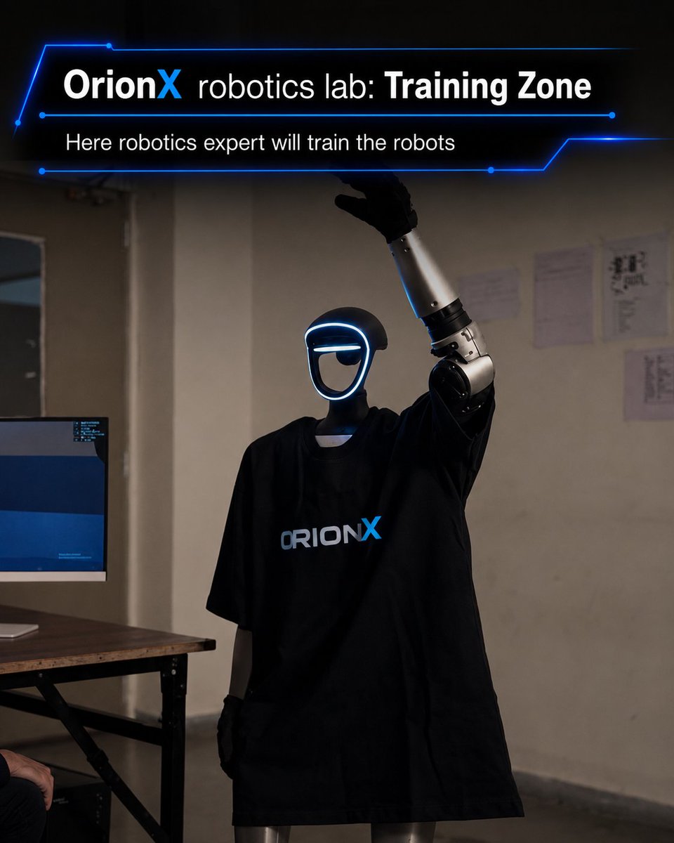OrionX_Robotics's tweet photo. 🤖 Another sneak peek inside the OrionX Robotics Lab.

Where ideas become machines, and machines are built to save lives.

#OrionX #Robotics https://t.co/UfRqvCibda