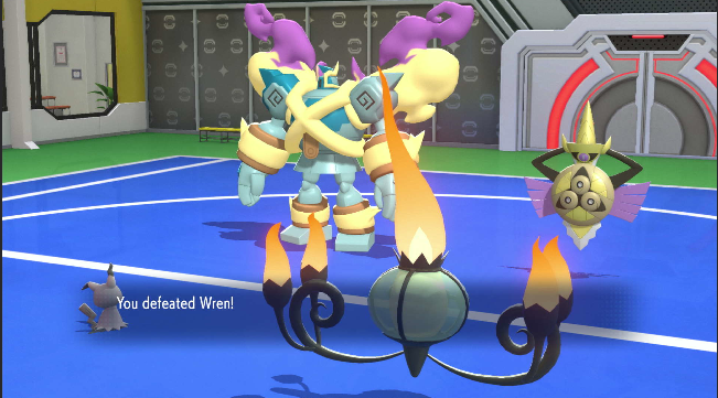 Shadow_Teddie's tweet photo. THE BETTER GHOST TYPE GYM LEADER WON https://t.co/yKNEu7NsyM