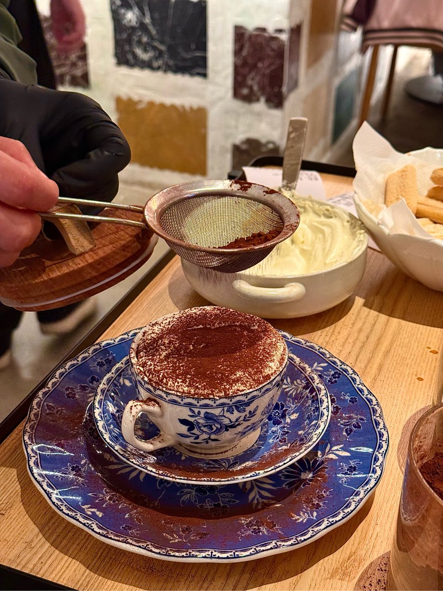 JefferySaunders's tweet photo. Just tried the most amazing matcha tiramisu at that cozy corner café on 5th St! Creamy, not too sweet, with a perfect earthy matcha kick—10/10 would come back for another slice ASAP. https://t.co/v4imtnmuil