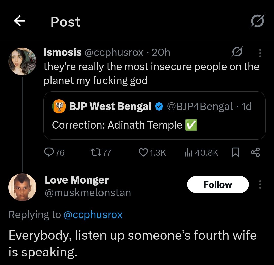 Warlock_mohit's tweet photo. This was brutal 🤣🔥 https://t.co/Kt4TM8URbm