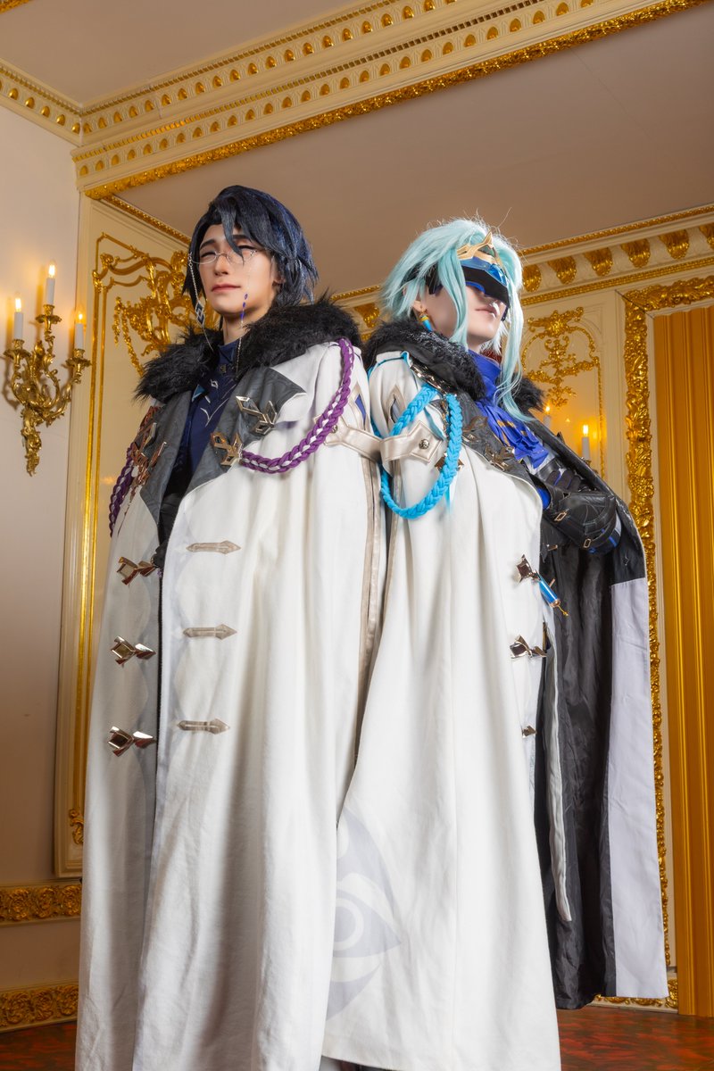 shirataki_odn's tweet photo. ⚠️コスプレ/cosplay
原神/Genshin Impact
ドットーレ/Dottore（博士）
パンタローネ/Pantalone（富者）

　　　　　　"" 語らずとも ""

🪙：ヒャん田さん @Hihihii22124932 
📸：かねちゃさん @kanechacamera 

#女皇に忠義を誓いし執行官0607 #タキ百面相 #原神 https://t.co/DU4172CSAY