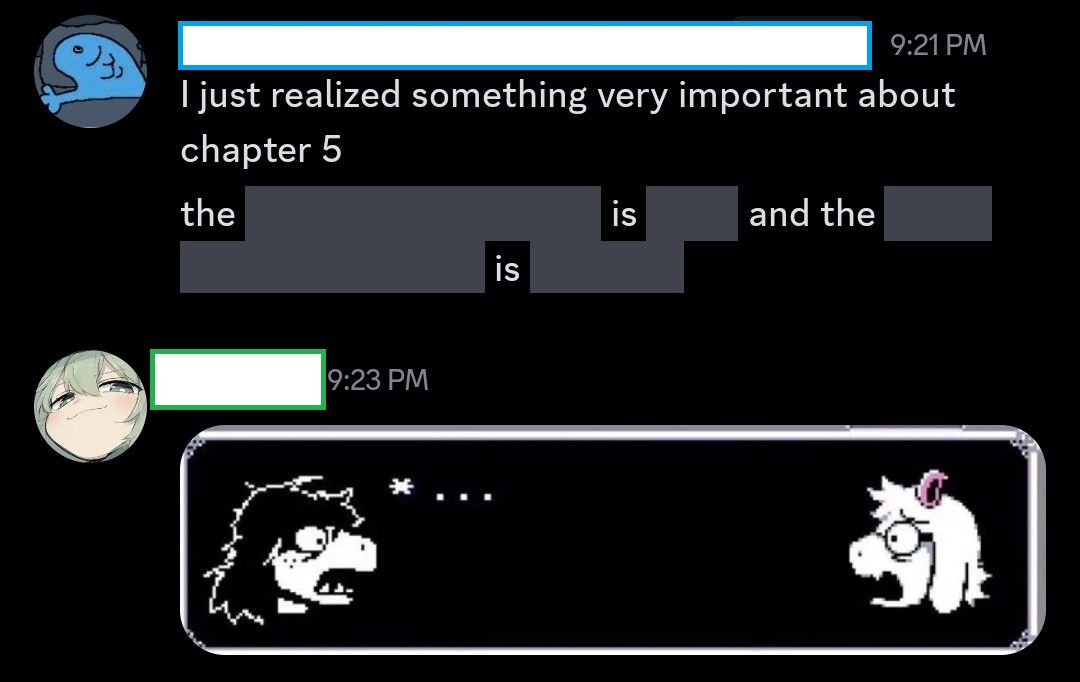 Jojo08071's tweet photo. #Deltarunechap5 #deltarune https://t.co/Av6aQSJ7TE