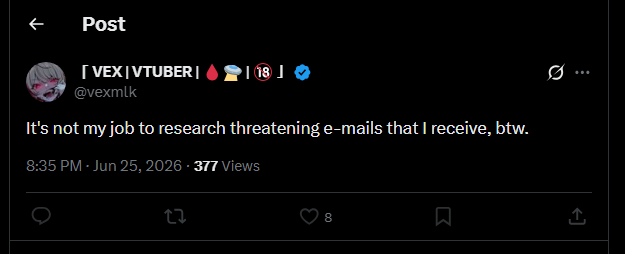 BaronVT_'s tweet photo. With all due respect, as a content creator and social media personality, it quite literally is your job to verify before crucifying someone falsely https://t.co/FbpEPAvR1N