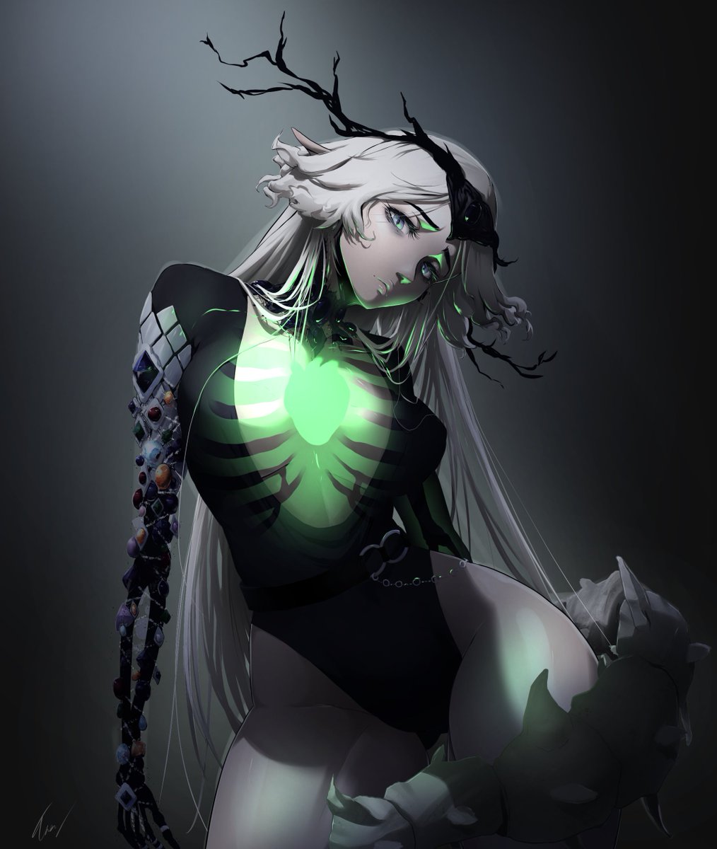 Tasytot's tweet photo. "They have tried so very hard for so very long to find the ways necessary to keep me alive... All to preserve what we were, and it has changed so much of me I am no longer what they used to be. Was it for naught then?"
The Dragon of Rot
#vgen #digitalart https://t.co/5qNo3gtCKz
