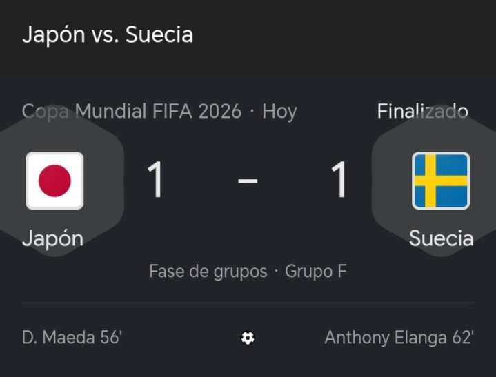 CalzonesMe's tweet photo. MUNDIAL 2026

GRUPO F TERMINA RONDA DE GRUPOS CON HOLANDA COMO 1o. Y ENFRENATARA A MARRUECOS EN MONTERREY

JAPON 2o  ESPERANDO RIVAL

SUECIA ESPERA SER UN MEJOR 3o Y AGUAS  MÉXICO

TUNEZ NO EXISTIO

MENCION PARA LA ÁRBITRO KATIA ITZEL Q LO HIZO BIEN EN EL PARTIDO DE HOLANDA-TUNEZ https://t.co/fAZpStkE1W