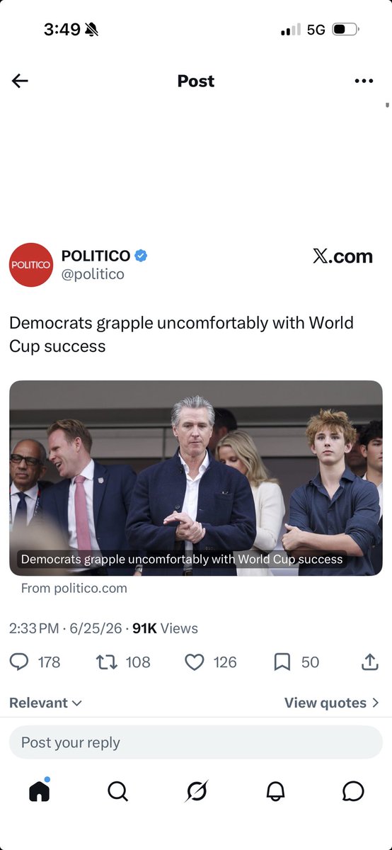ClayTravis's tweet photo. What a headline. Democrats hate when good things happen to America. https://t.co/9kz87ofQ8e